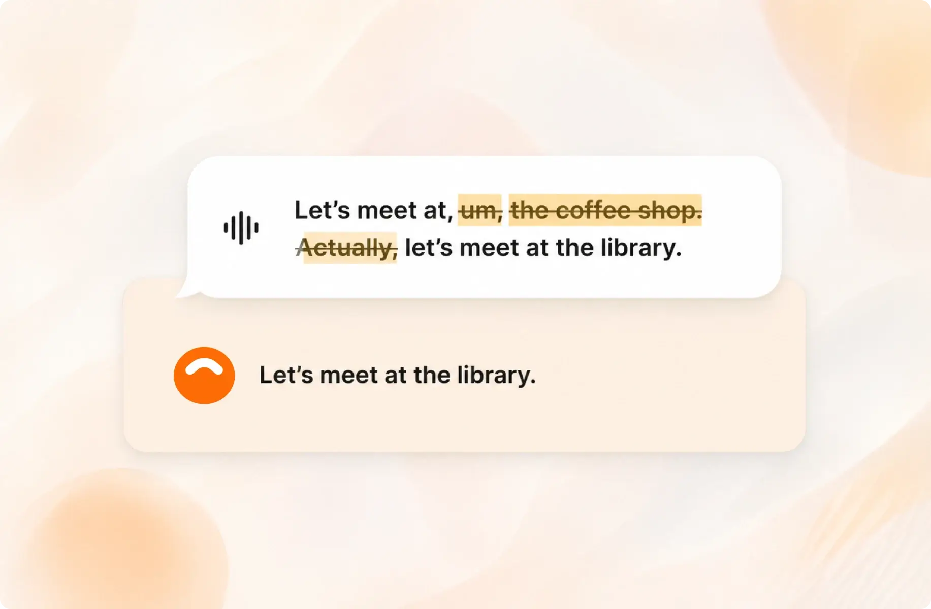 语音润色保留最终修正后的意图